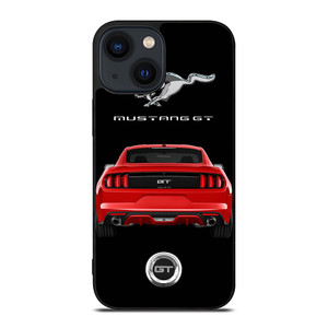 FORD MUSTANG GT RED CAR iPhone 14 Plus Case Cover FORD MUSTANG GT RED CAR iPhone 14 Plus Case Cover