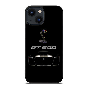 FORD MUSTANG SHELBY COBRA BLACK iPhone 14 Plus Case Cover FORD MUSTANG SHELBY COBRA BLACK iPhone 14 Plus Case Cover