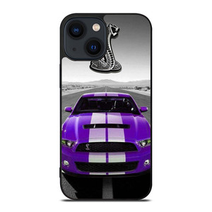 FORD MUSTANG SHELBY PURPLE iPhone 14 Plus Case Cover