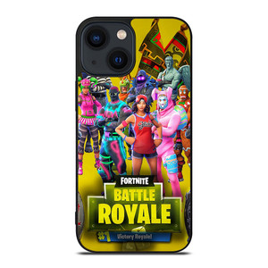 FORTNITE BATTLE ROYALE ALL CHARACTER iPhone 14 Plus Case Cover