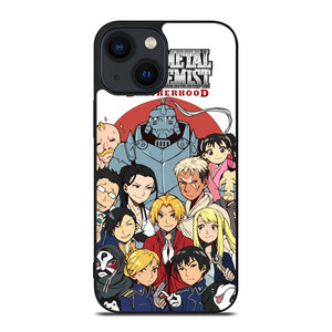 FULLMETAL ALCHEMIST BROTHERHOOD CHARACTER iPhone 14 Plus Case Cover