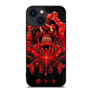 GEARS OF WAR SKULL RED iPhone 14 Plus Case Cover GEARS OF WAR SKULL RED iPhone 14 Plus Case Cover
