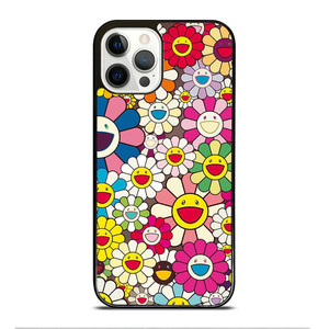 TAKASHI MURAKAMI FLOWERS COLLAGE iPhone 12 Pro Case Cover TAKASHI MURAKAMI FLOWERS COLLAGE iPhone 12 Pro Case Cover