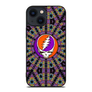 GRATEFUL DEAD PUPLE LOGO iPhone 14 Plus Case Cover