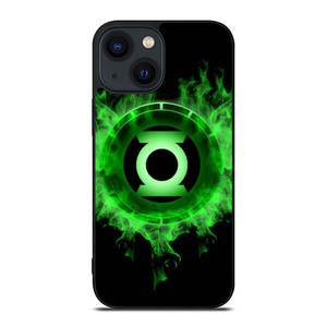 GREEN LANTERN SUPER HERO LOGO iPhone 14 Plus Case Cover GREEN LANTERN SUPER HERO LOGO iPhone 14 Plus Case Cover