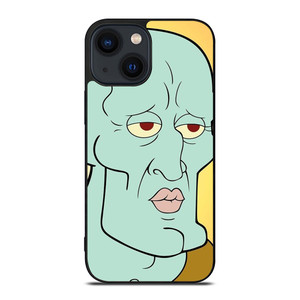 HANDSOME SQUIDWARD CARTOON iPhone 14 Plus Case Cover