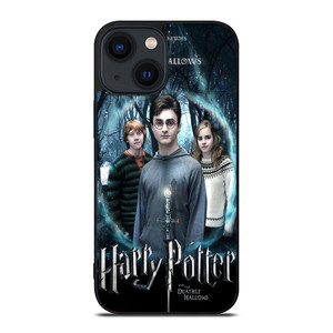 HARRY POTTER AND DEATHLY HALLOWS iPhone 14 Plus Case Cover HARRY POTTER AND DEATHLY HALLOWS iPhone 14 Plus Case Cover