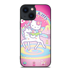 HELLO KITTY UNICORN CUT iPhone 14 Plus Case Cover