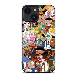 HEY ARNOLD COLLAGE iPhone 14 Plus Case Cover HEY ARNOLD COLLAGE iPhone 14 Plus Case Cover