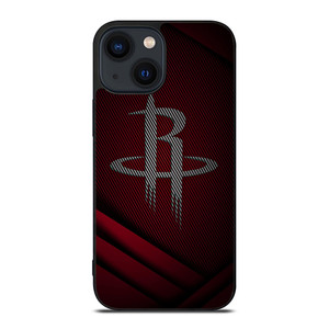 HOUSTON ROCKETS CARBON LOGO iPhone 14 Plus Case Cover