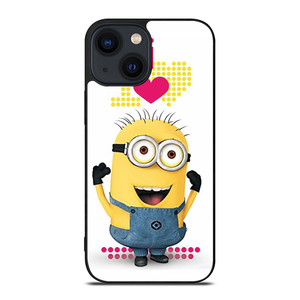 I LOVE MINION iPhone 14 Plus Case Cover I LOVE MINION iPhone 14 Plus Case Cover