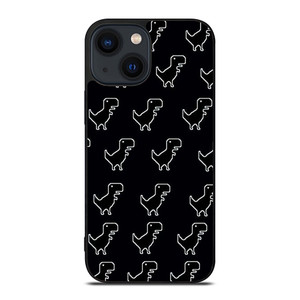 INTERNET ERROR DINOSAUR PATTERN iPhone 14 Plus Case Cover