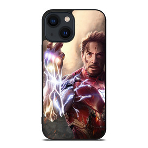 IRON MAN AVENGERS SNAP iPhone 14 Plus Case Cover IRON MAN AVENGERS SNAP iPhone 14 Plus Case Cover