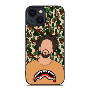 J COLE BAPE PAINT iPhone 14 Plus Case Cover