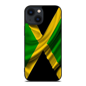 JAMAICAN FLAG iPhone 14 Plus Case Cover JAMAICAN FLAG iPhone 14 Plus Case Cover
