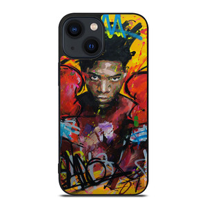 JEAN MICHEL BASQUIAT BOXING ART iPhone 14 Plus Case Cover JEAN MICHEL BASQUIAT BOXING ART iPhone 14 Plus Case Cover