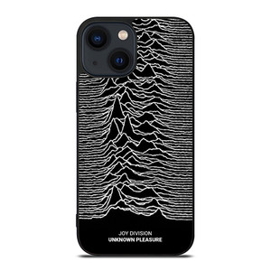 JOY DIVISION UNKNOWN PLEASURE PATTERN iPhone 14 Plus Case Cover