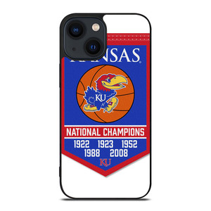 KANSAS JAYHAWKS UNIVERSITY BASKETBALL iPhone 14 Plus Case Cover