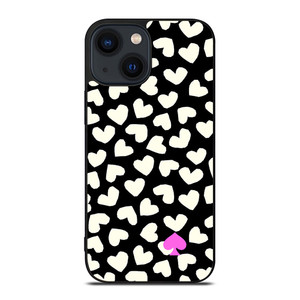 KATE SPADE LOVE HEART POLKADOTS iPhone 14 Plus Case Cover KATE SPADE LOVE HEART POLKADOTS iPhone 14 Plus Case Cover