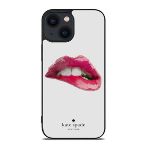 KATE SPADE RED LIPS iPhone 14 Plus Case Cover