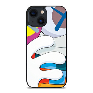 KAWS CARTOON ART iPhone 14 Plus Case Cover KAWS CARTOON ART iPhone 14 Plus Case Cover