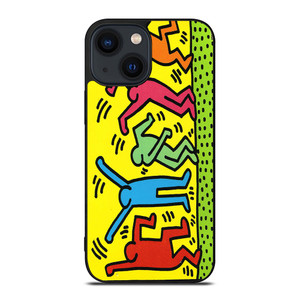 KEITH HARING ART iPhone 14 Plus Case Cover KEITH HARING ART iPhone 14 Plus Case Cover