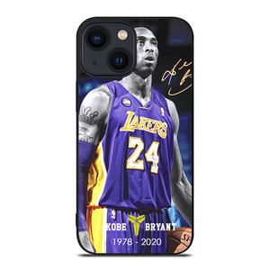 KOBE BRYANT 1978-2020 LAKERS iPhone 14 Plus Case Cover