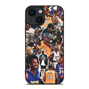 KOBE BRYANT LA LAKERS COLLAGE iPhone 14 Plus Case Cover