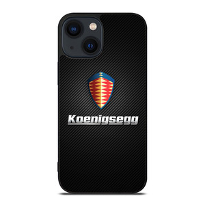 KOENIGSEGG CARBON LOGO iPhone 14 Plus Case Cover