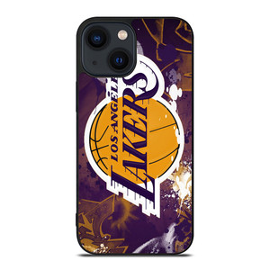 LA LAKERS ART LOGO iPhone 14 Plus Case Cover LA LAKERS ART LOGO iPhone 14 Plus Case Cover