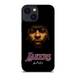 LA LAKERS PLAYER ANTHONY DAVIS iPhone 14 Plus Case Cover LA LAKERS PLAYER ANTHONY DAVIS iPhone 14 Plus Case Cover