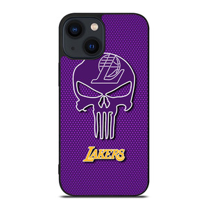 LA LAKERS PUNISHER LOGO iPhone 14 Plus Case Cover LA LAKERS PUNISHER LOGO iPhone 14 Plus Case Cover