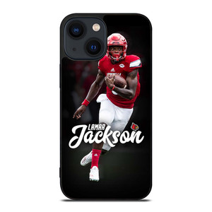 LAMAR JACKSON LOUISVILLE NFL iPhone 14 Plus Case Cover LAMAR JACKSON LOUISVILLE NFL iPhone 14 Plus Case Cover