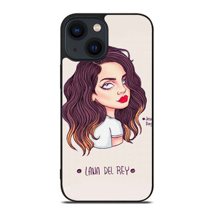 LANA DEL REY CARTOON iPhone 14 Plus Case Cover