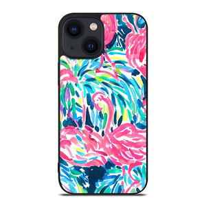 LILLY PULITZER FLAMINGO iPhone 14 Plus Case Cover