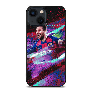LIONEL MESSI BARCELONA ART iPhone 14 Plus Case Cover