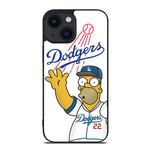 LOS ANGELES DODGERS THE SIMPSONS iPhone 14 Plus Case Cover