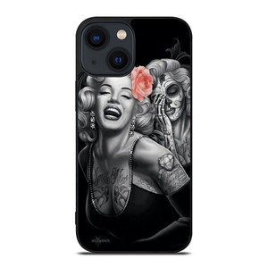 MARILYN MONROE TATTOO iPhone 14 Plus Case Cover