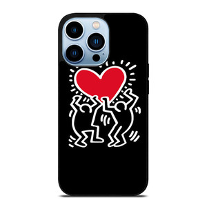 KEITH HARING LOVE iPhone 13 Pro Max Case Cover KEITH HARING LOVE iPhone 13 Pro Max Case Cover