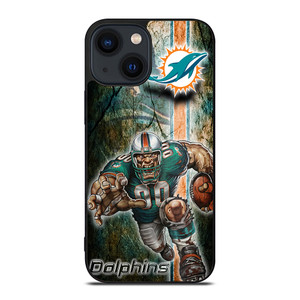 MIAMI DOLPHINS FOOTBALL iPhone 14 Plus Case Cover