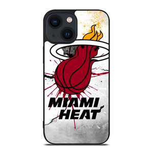 MIAMI HEAT ART LOGO iPhone 14 Plus Case Cover MIAMI HEAT ART LOGO iPhone 14 Plus Case Cover