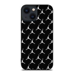 MICHAEL JORDAN SYMBOL BLACK PATTERN iPhone 14 Plus Case Cover MICHAEL JORDAN SYMBOL BLACK PATTERN iPhone 14 Plus Case Cover