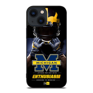 MICHIGAN WOLVERINES iPhone 14 Plus Case Cover