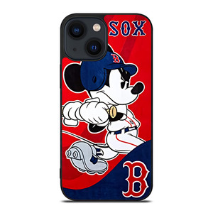 MICKEY MOUSE BOSTON RED SOX iPhone 14 Plus Case Cover