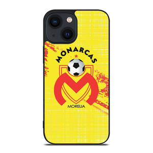 MONARCAS MORELIA LOGO FOOTBALL iPhone 14 Plus Case Cover MONARCAS MORELIA LOGO FOOTBALL iPhone 14 Plus Case Cover