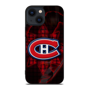 MONTREAL CANADIENS RED GLOW SYMBOL iPhone 14 Plus Case Cover MONTREAL CANADIENS RED GLOW SYMBOL iPhone 14 Plus Case Cover