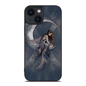 MOON FAIRY DRAGONFLY ART iPhone 14 Plus Case Cover
