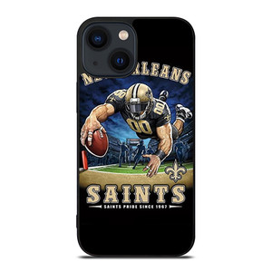 NEW ORLEANS SAINTS NFL ART iPhone 14 Plus Case Cover