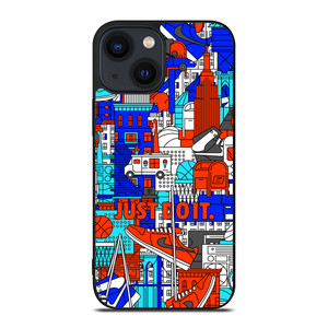 NIKE JUST DO IT ART COLLAGE iPhone 14 Plus Case Cover