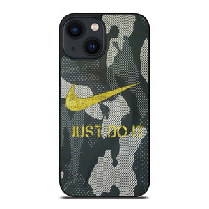 NIKE JUST DO IT CAMO iPhone 14 Plus Case Cover